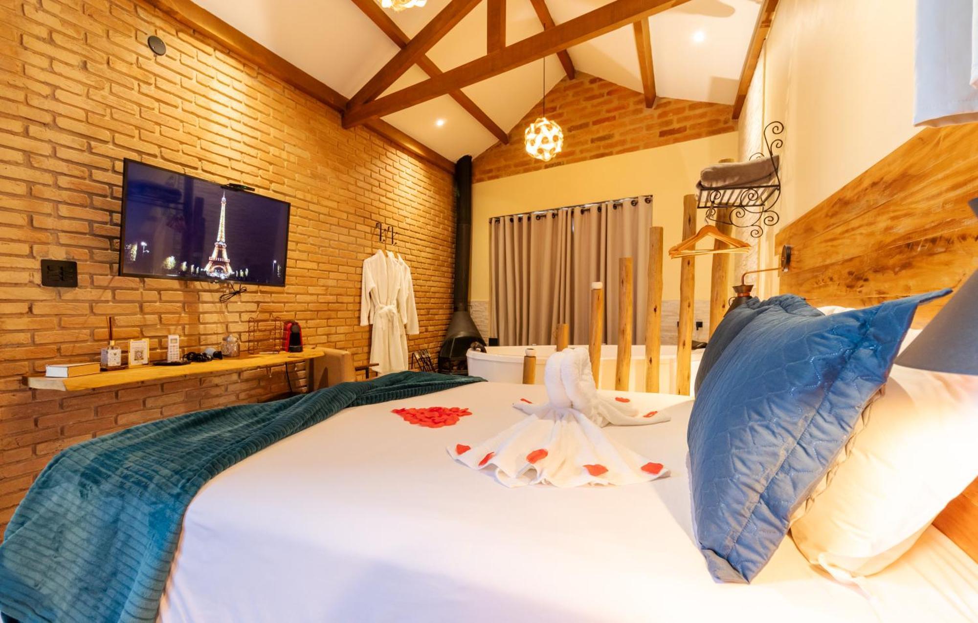 Aparthotel Mantiqueira Flat Santo Antônio do Pinhal Esterno foto